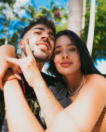 Agustín Franzoni y Flor Jazmín Peña son amigos, pero muchos de sus fans creen que hay algo más detrás de su amistad
