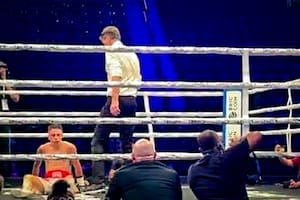 Agustín Gauto sufrió una durísima derrota por KO en Dubai y se quedó sin invicto