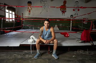 Con padres adictos, vivió un infierno, pero el boxeo siempre lo invitó a soñar
