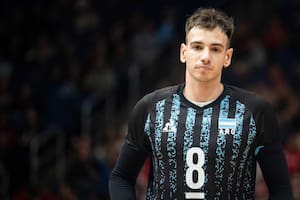 Agustín Loser es el capitán de la selección argentina de vóleibol y uno de los de más experiencia