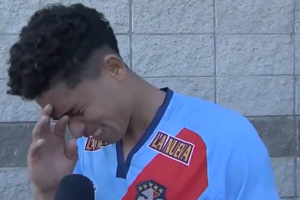 Agustín Maciel se quebró al recordar los sacrificios de su mamá para que pueda hacer carrera en el fútbol