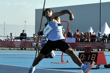 Agustín Osorio ganó la medalla de plata