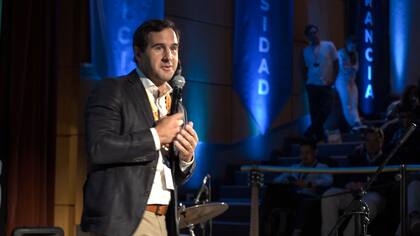 Agustín Porres, director de la Fundación que llevó adelante el programa, inauguró el evento