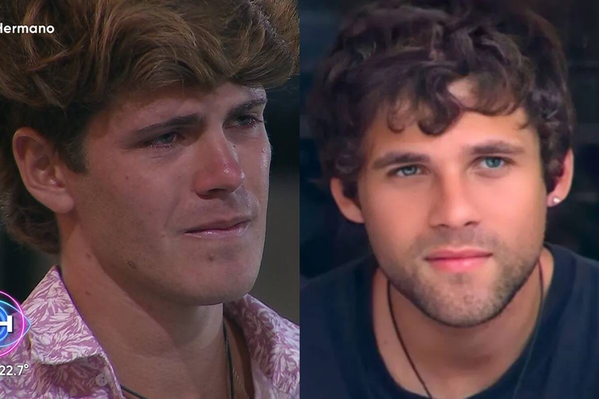 Agustín quedó eliminado de Gran Hermano, por segunda vez, y Marcos se mostró muy angustiado