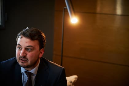 Agustín Romo, presidente de bloque de LLA en la Cámara de Diputados de la Provincia de Buenos Aires.
06/06/2025.