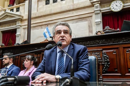 Agustín Rossi, en la Cámara de Diputados