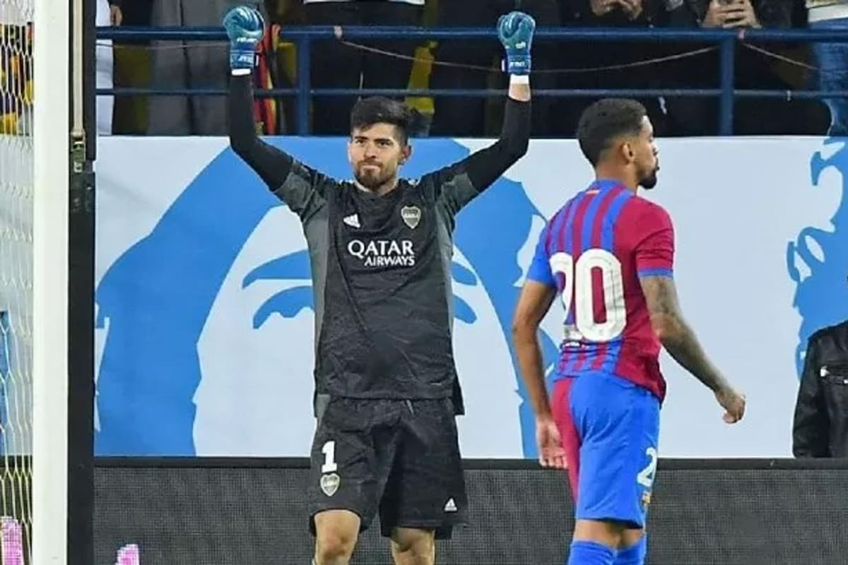 Agustín Rossi se lució en el amistoso entre Boca y Barcelona y ahora los medios catalanes dicen que está entre los posibles candidatos a reemplazar a Neto