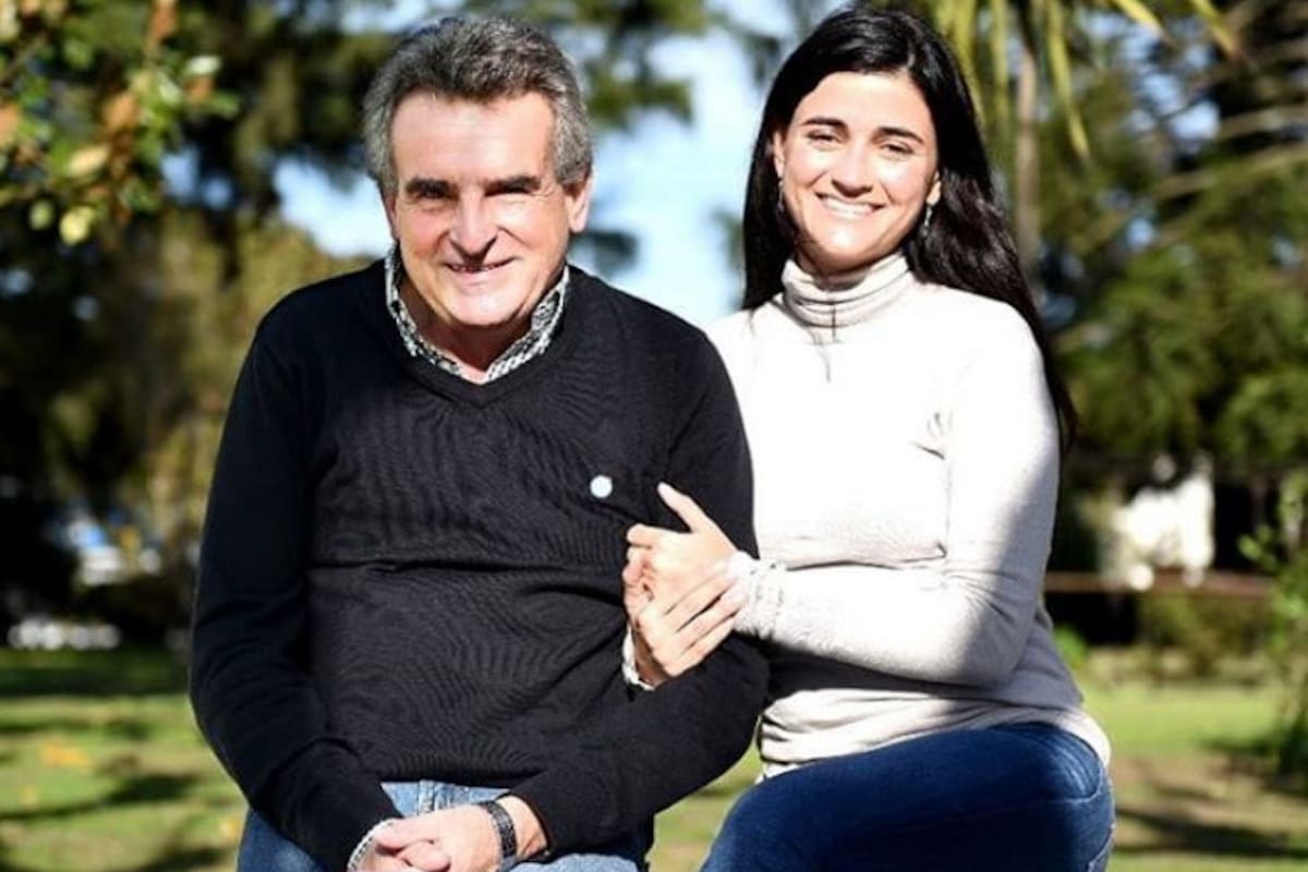 Agustín Rossi y Carmela Moreau, cuando eran pareja