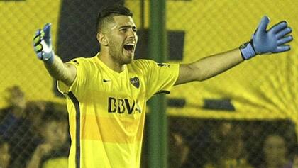 Agustín Rossi y el dilema del arco de Boca