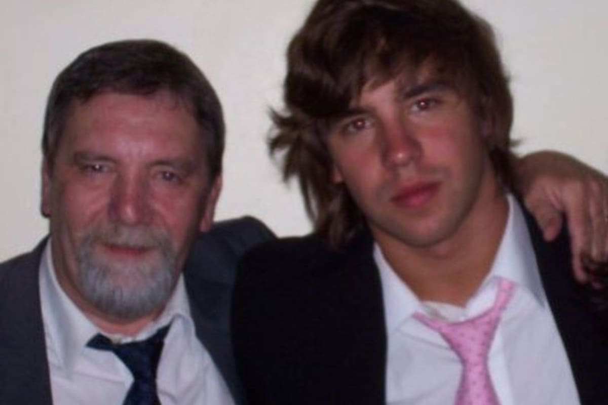 Agustín Sierra escribió una conmovedora carta tras la muerte de su papá