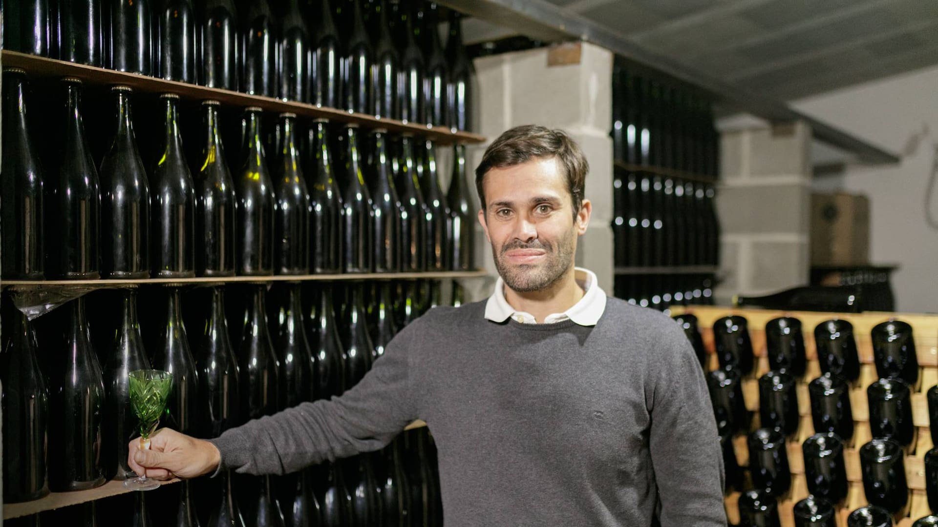 Agustín Sommavilla se convirtió en experto en método champenoise.