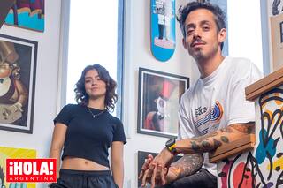 Agustín Aristarán posa con su hija Bianca y asegura: "Hay que pedir ayuda porque es un sufrimiento muy profundo"