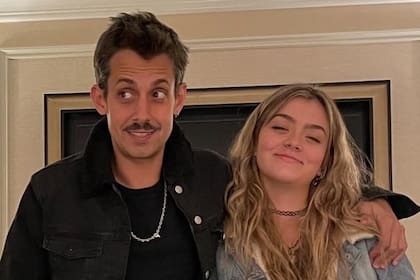 Agustín 'Soy Rada' Aristarán y su hija Bianca, quien actualmente tiene 19 años (Foto: Instagram @soyrada)