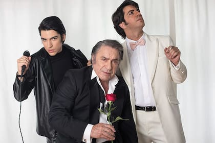 Agustín Sullivan, Antonio Grimau y Marco Antonio Caponi interpretan tres eras de Sandro