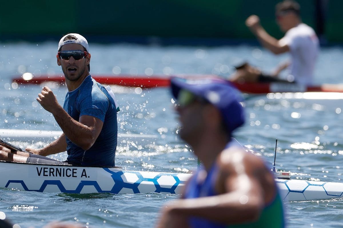 Agustin Vernice es desde hace un lustro el mejor palista argentino; en 2021 tomó parte de una final de los Juegos Olímpicos de Tokio.
