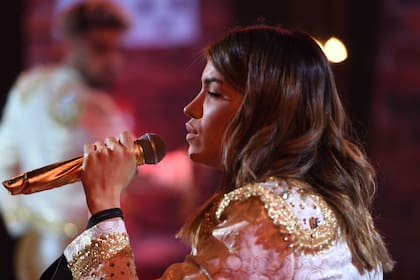 Agustina Agazzani debutó en el Cantando 2020