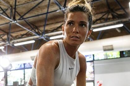 Agustina Albertario suele utilizar su cuenta de Instagram para mostrar sus entrenamientos en cuarentena