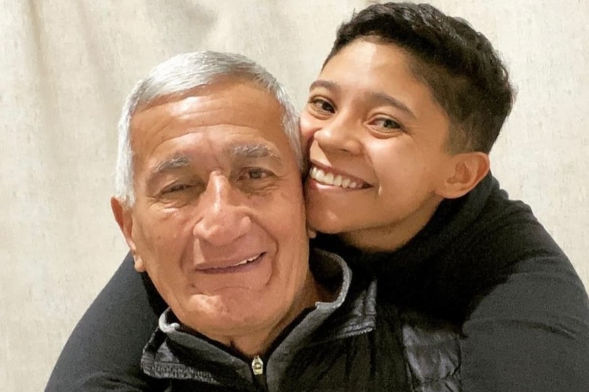 Agustina Amaro despidió a Juan Ramón Verón, su pareja