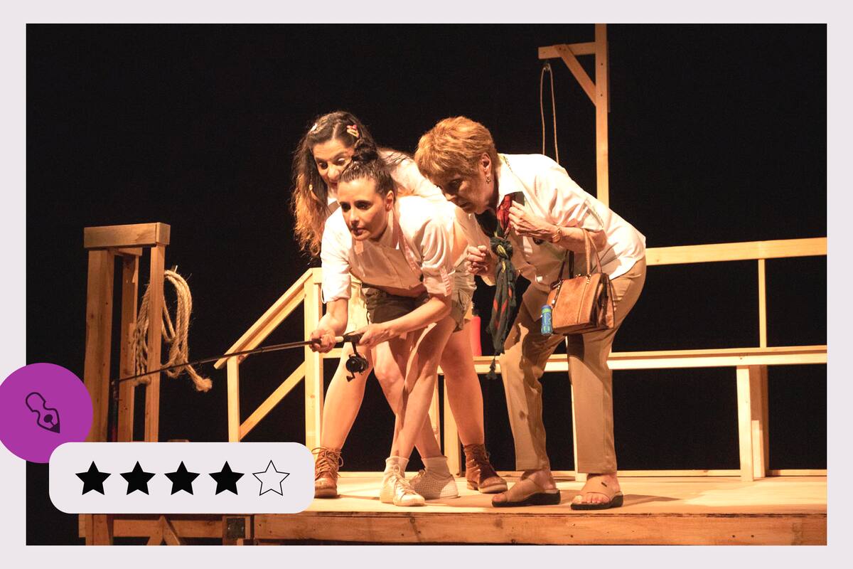 Agustina Cerviño, Andrea Villamayor y Susana Cart, en Maternika