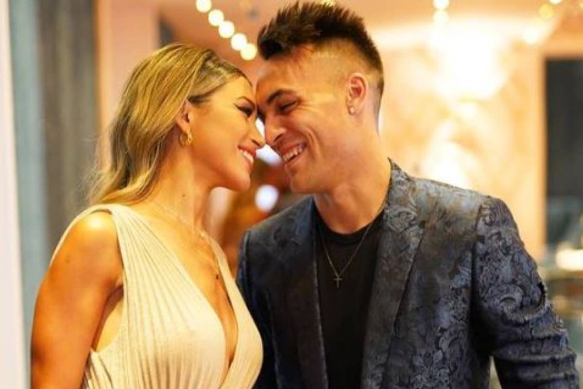 Agustina Gandolfo y Lautaro Martínez comparten una cábala antes de cada partido