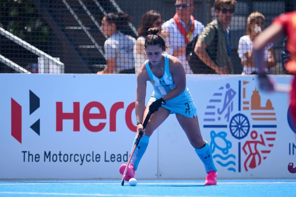 Agustina Gorzelany es una de las grandes figuras de las Leonas, que sueñan con el título en el Mundial 2026