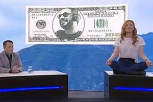 Agustina Kämpfer protagonizó un particular momento televisivo (Captura video)