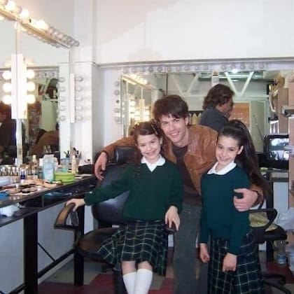 Agustina Palma (Izquierda) interpretó a la versión niña de Floricienta