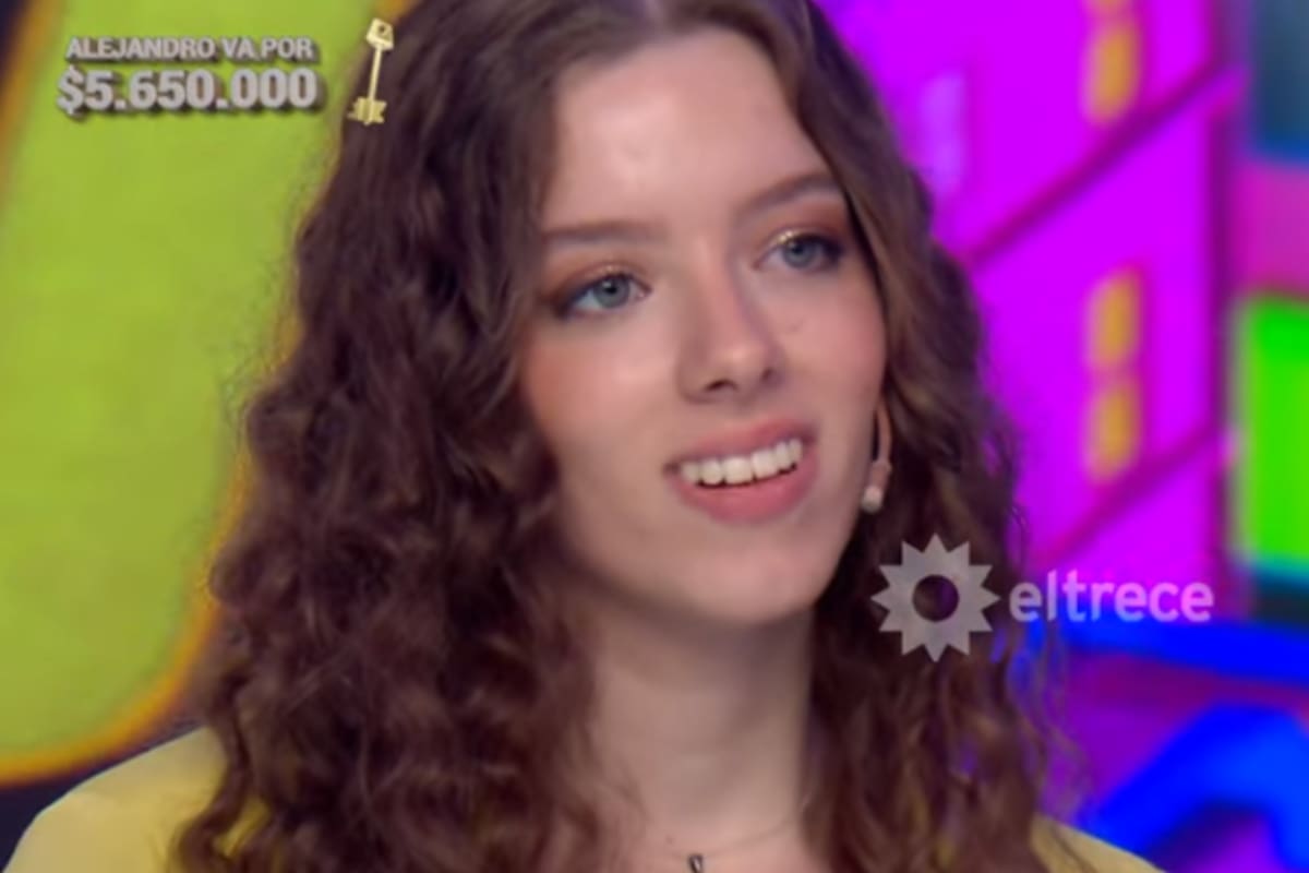 Agustina regresó el martes y volvió a ganar la llave (Foto: captura eltrece)