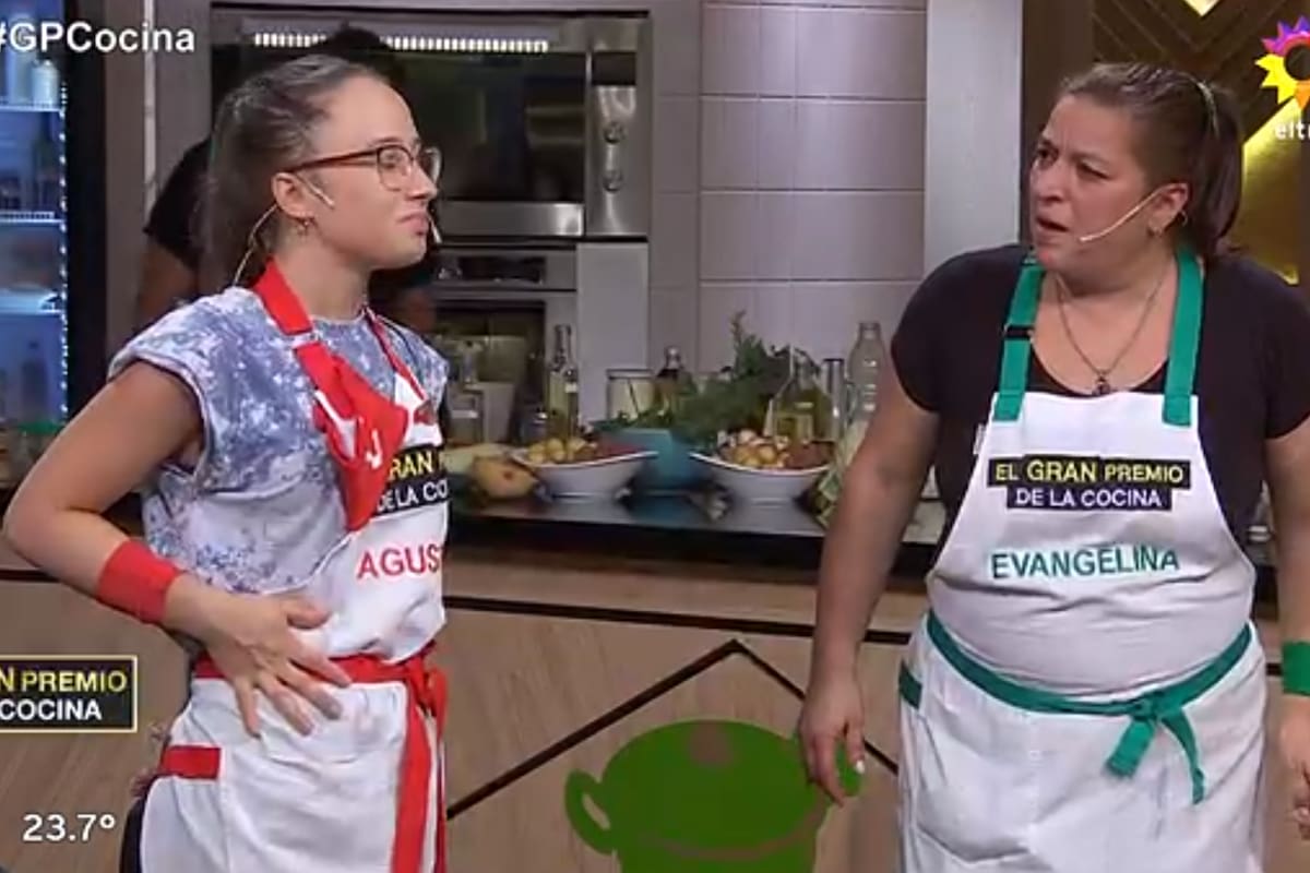 Agustina tuvo que retirarse ayer del programa porque estuvo al borde del desmayo luego de una corrida