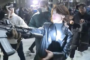 Ahn Gwi-ryeong, de 35 años, es la portavoz del opositor Partido Demócrata