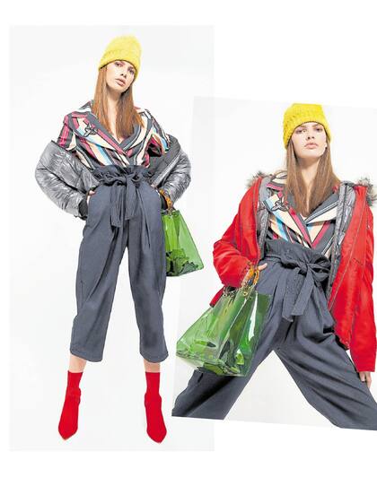 Ahora el blazer va dentro del pantalón