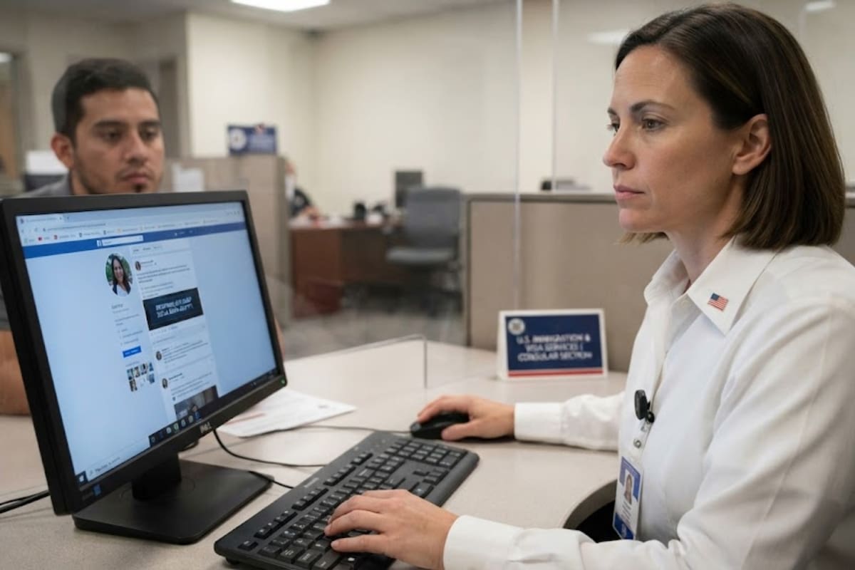 Ahora Estados Unidos también revisan las redes sociales de los periodistas extranjeros que quieren ingresar al país norteamericano