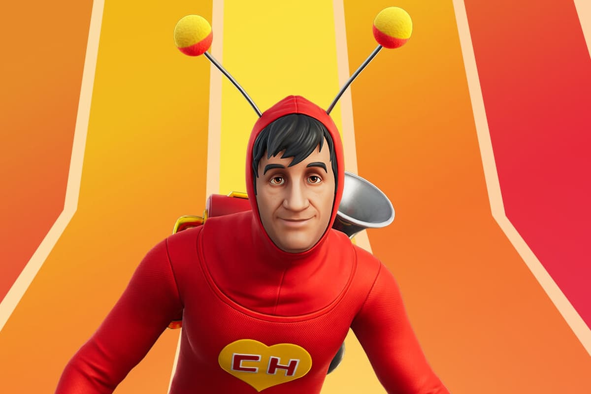 Ahora se podrá jugar al Fortnite como el Chapulín Colorado