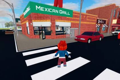 Ahora se puede "trabajar" en un local de Chipotle en el metaverso (Crédito: María Meisenzahl/Business Insider)