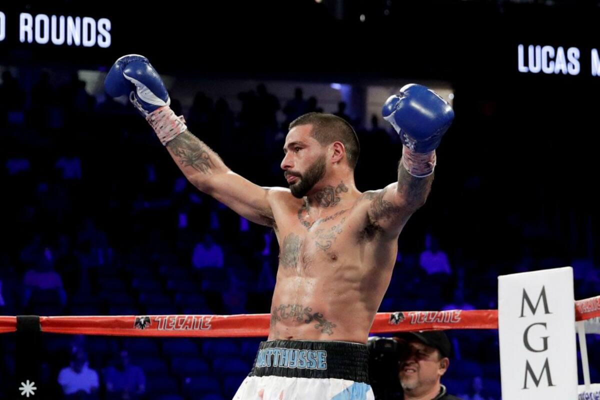 Ahora sí: Matthysse consiguió el título mundial welter con un impactante KO en Los Angeles