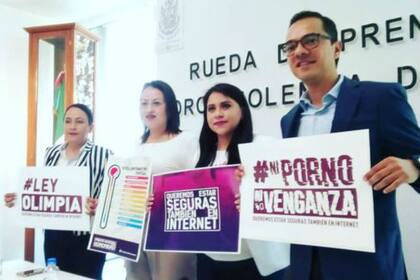 Ahora su nombre es relacionado con la "Ley Olimpia" que regula los delitos contra la intimidad sexual en el código penal