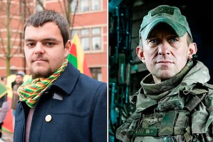 Aiden Aslin (izq.) y Shaun Pinner (der.)