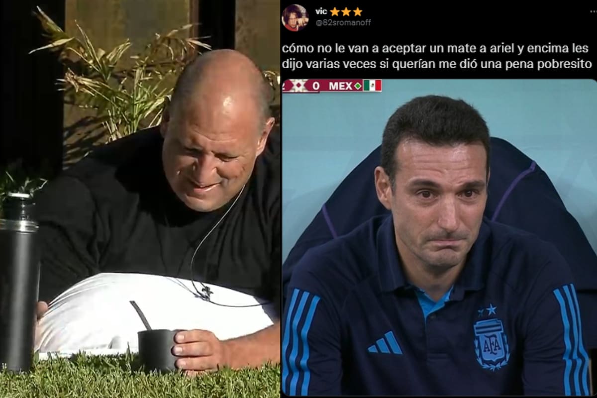 Aiel fue blanco de memes por el vacío que recibió por parte de sus compañeros (Captura video / Twitter)