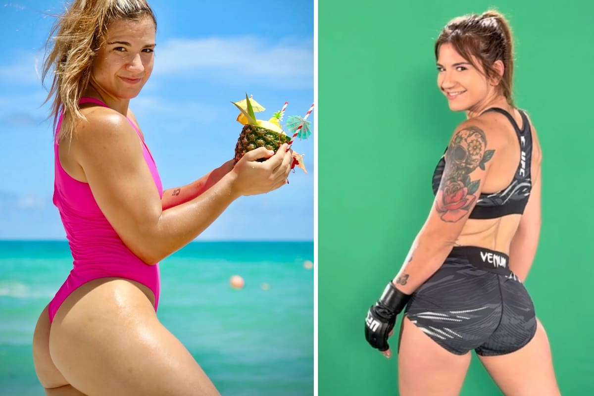 Ailín Pérez, en la playa o en el ring, va en busca de lo que quiere