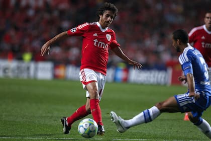 Aimar, que jugó en River, Valencia y Benfica, entre otros, hoy es el entrenador del Sub 17 de la Argentina