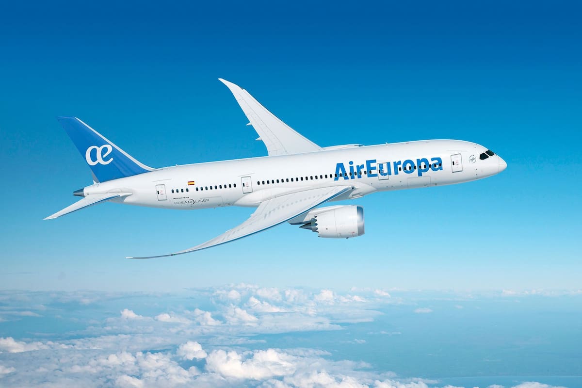 Air Europa vuela desde Córdoba a Europa desde 2016