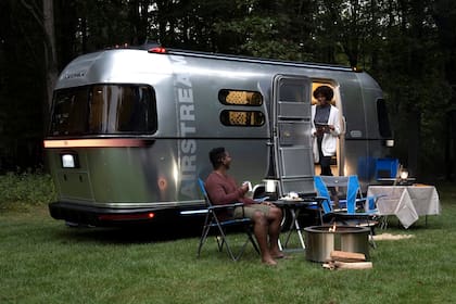 Airstream es conocida por su tecnología y su combinación atractiva de diseño exterior neoretro muy característico de esta marca