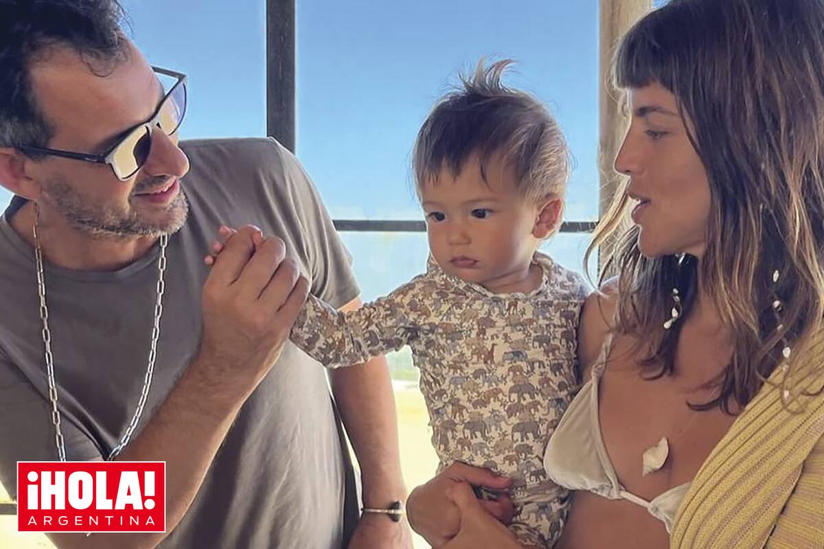 Aíto de la Rúa y Calu celebraron el primer año de Tao en Punta del Este.