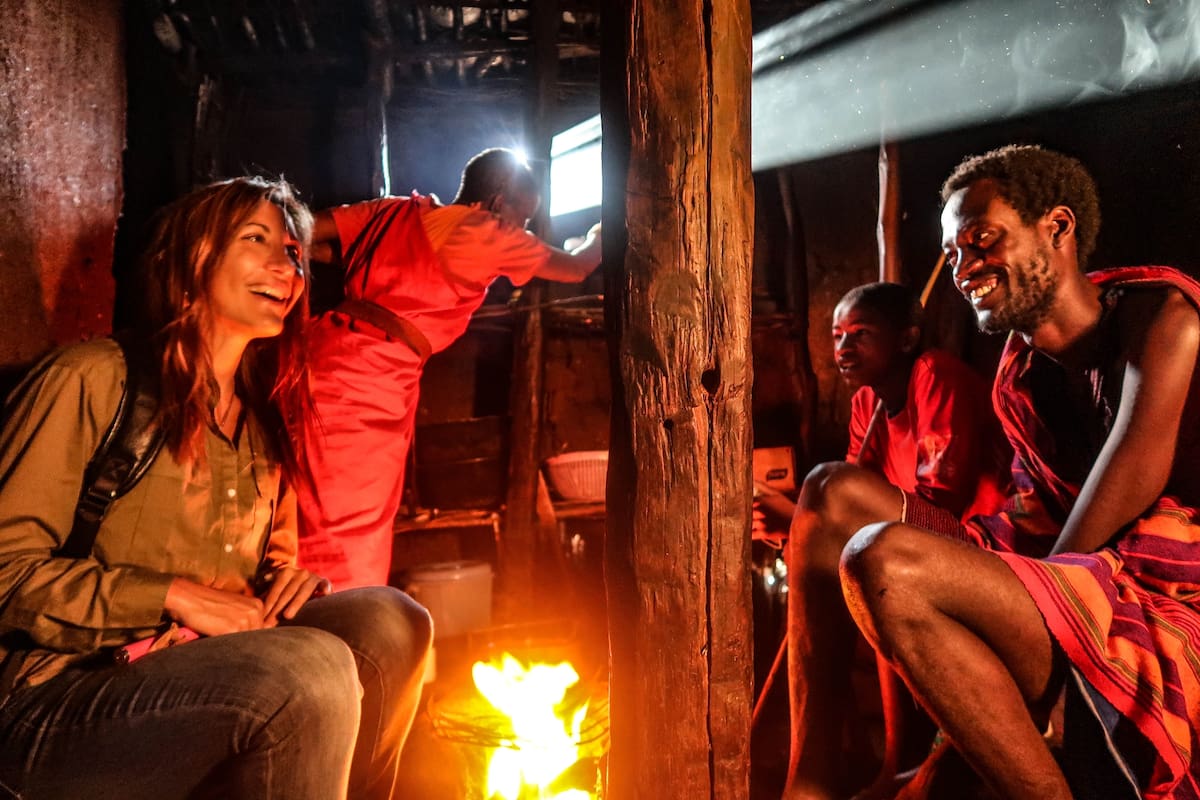 Aixa Romero cuenta sus vivencias en una tribu africana