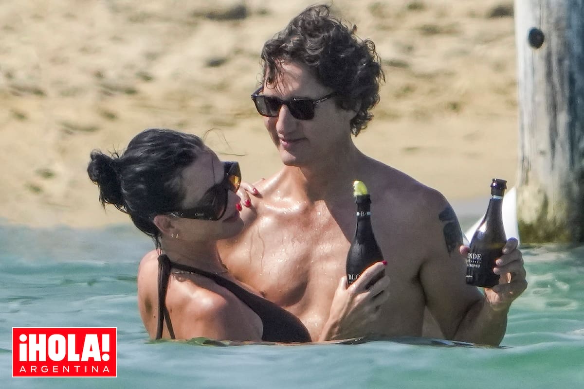 Ajenos a las miradas, Katy Perry (41) y Justin Trudeau (54) disfrutaron del sol y del mar en Le Club 55, uno de los paradores más top de la Costa Azul