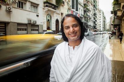 Akash Barwal en Buenos Aires.