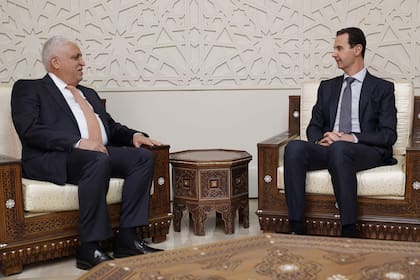 Al-Assad recibió en Damasco al consejero de Seguridad Nacional iraquí, Faleh al-Fayad