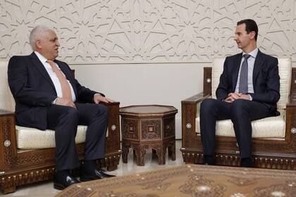 Al-Assad recibió en Damasco al consejero de Seguridad Nacional iraquí, Faleh al-Fayad