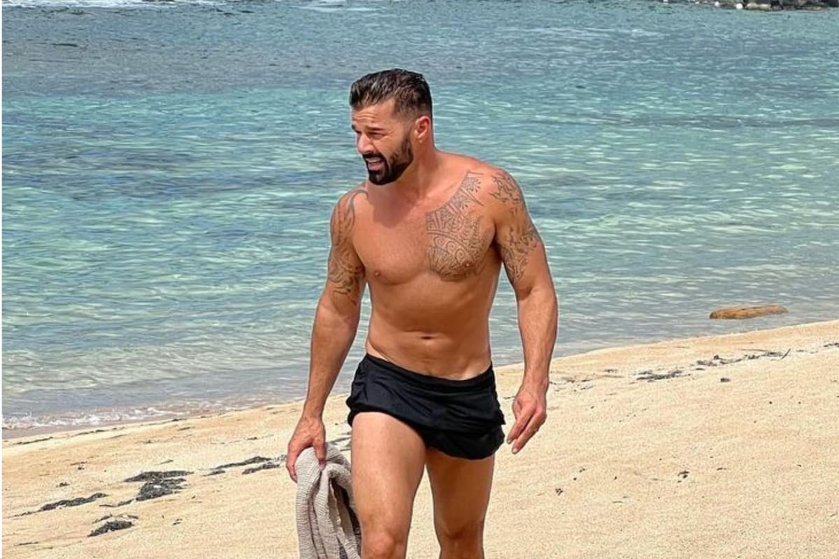 Al borde de la censura: Ricky Martin publicó un video en sus redes y enloqueció a sus fans