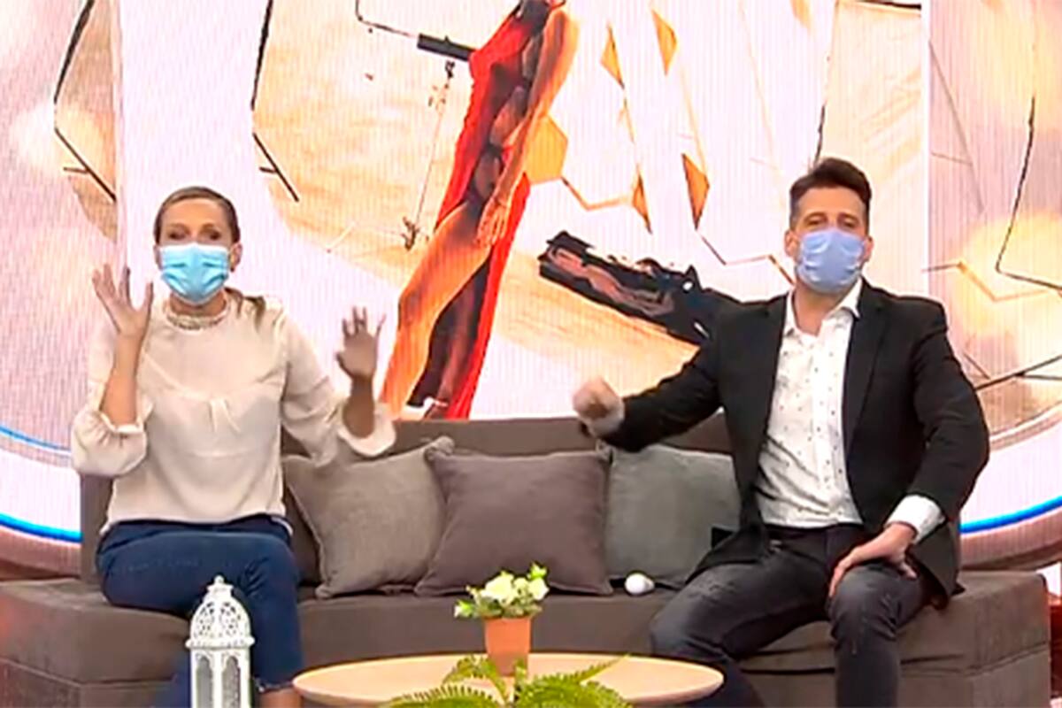 Al borde del llanto, Denise Dumas defendió a José María Listorti